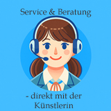 Service und Beratung direkt mit der Künstlerin Peggy Liebenow1